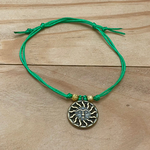 Bronze Sunshine Anklet (Adjustable)