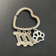 Load image into Gallery viewer, Personalized Pet Keychain