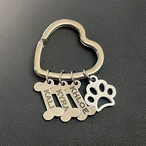 Personalized Pet Keychain