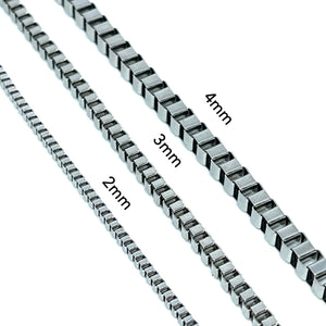 4mm Box Chain (Stainless Steel)
