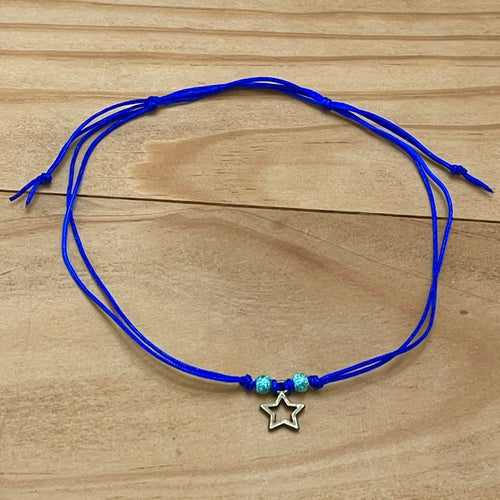 Mini Bronze Star Anklet (Adjustable)