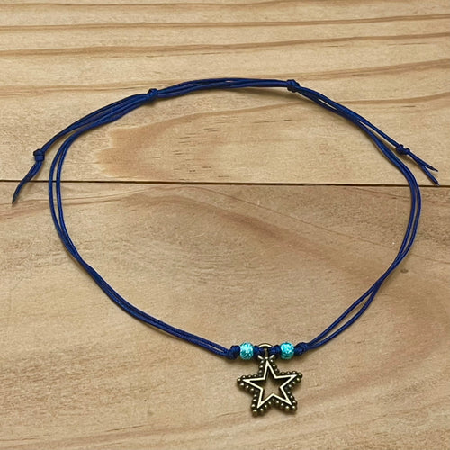 Bronze Star Anklet (Adjustable)