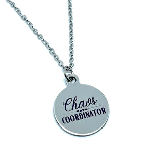 "Chaos Coordinator" Necklace (Stainless Steel)