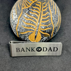 Bank of Dad Money Clip