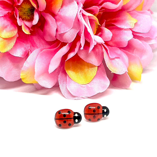 Ladybug Studs
