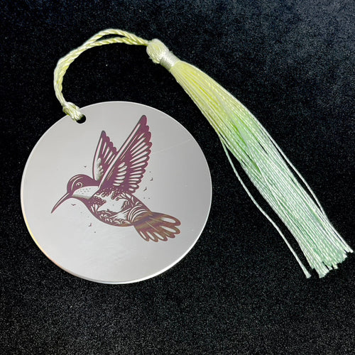 Hummingbird Bookmark (Choose Your Tassel)