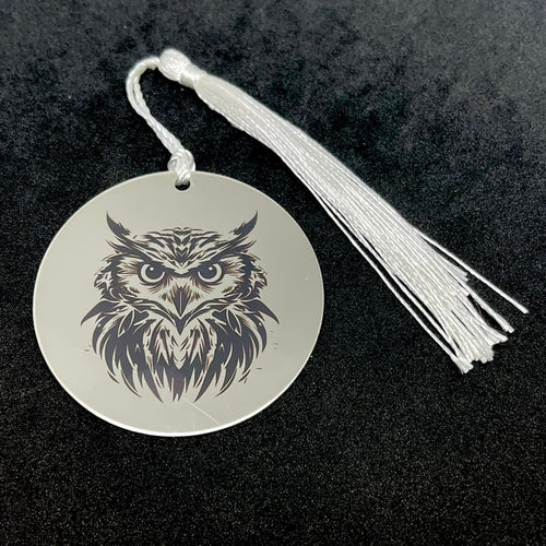 Owl Bookmark (Choose Your Tassel)