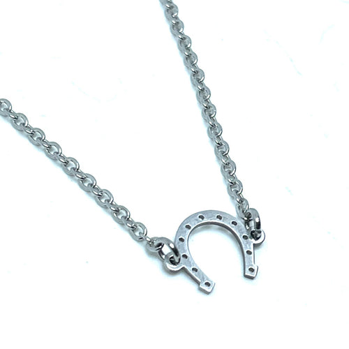 Horseshoe Necklace (Stainless Steel)