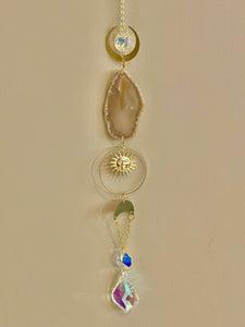 Sun Goddess Agate Sun Catcher for Tracie - Oct 6, 2024