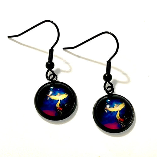 12mm Phoenix Drops (Black Stainless Steel)