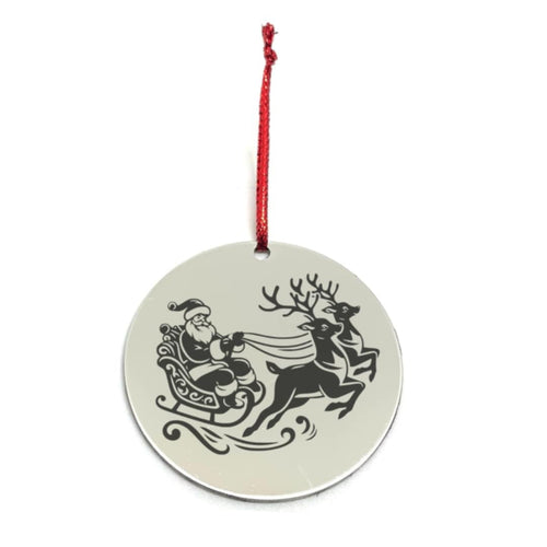Classic Santa's Sleigh Ornament