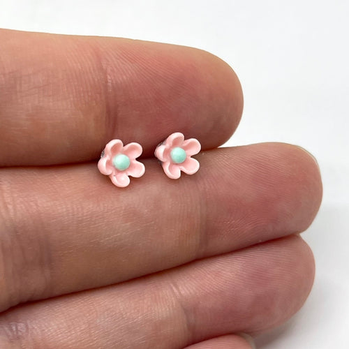 Forget-Me-Not Studs in Cotton Candy (Surgical Steel)