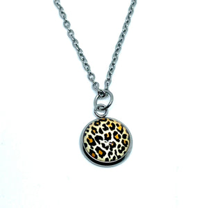Golden Leopard Necklace (Stainless Steel)