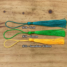 Load image into Gallery viewer, &quot;A Book a Day Keeps Reality Away&quot; Bookmark (Choose Your Tassel)