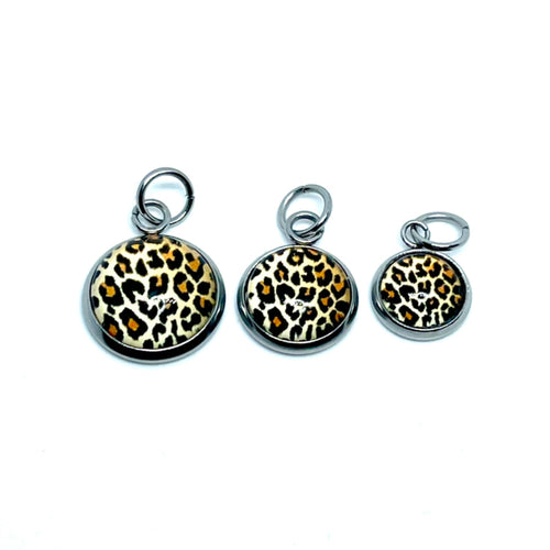 Golden Leopard Charm