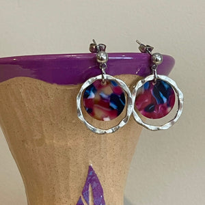 Berry Drop Earrings (Stainless Steel)