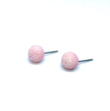 Load image into Gallery viewer, 6mm Cotton Candy Crystal Ball Studs