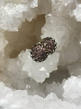 Load image into Gallery viewer, 12mm Chocolate Druzy Studs