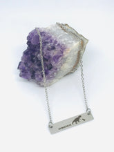 Load image into Gallery viewer, Mamasaur Necklace with One Baby (Stainless Steel)
