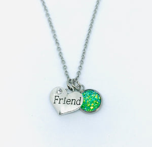 Friend Necklace (Stainless Steel)