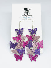 Load image into Gallery viewer, Mystery Butterfly Kaleidoscope Drop Earrings