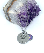 Load image into Gallery viewer, “No Matter Where” 3-in-1 Necklace (Stainless Steel)