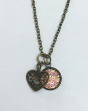 Load image into Gallery viewer, Filigree Heart Necklace (Antique Bronze)