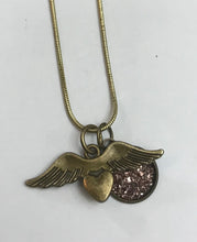 Load image into Gallery viewer, Angel Wings Necklace (Antique Bronze)