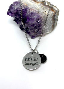 “Perfectly Imperfect” 3-in-1 Necklace (Stainless Steel)