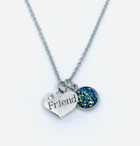 Friend Necklace (Stainless Steel)