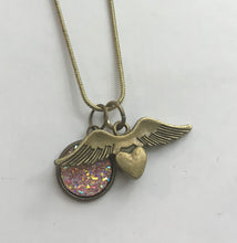 Load image into Gallery viewer, Angel Wings Necklace (Antique Bronze)