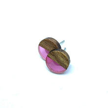 Load image into Gallery viewer, Carnation Wooden Studs