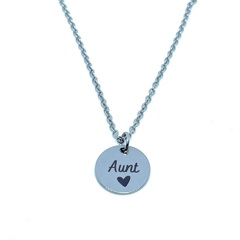 Aunt Charm Necklace (Stainless Steel)