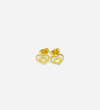 Load image into Gallery viewer, Heart Full of Love Studs (Stainless Steel)