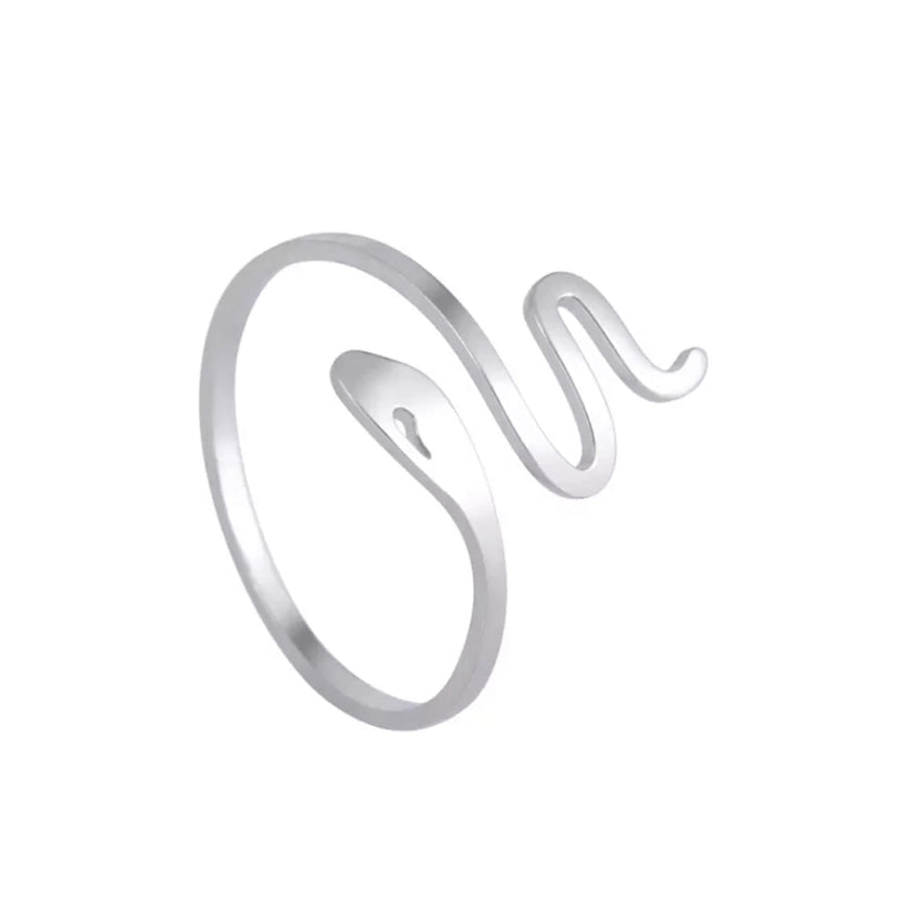 Adjustable Snake Ring (Stainless Steel)