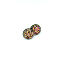 Load image into Gallery viewer, 8mm Karma Druzy Studs