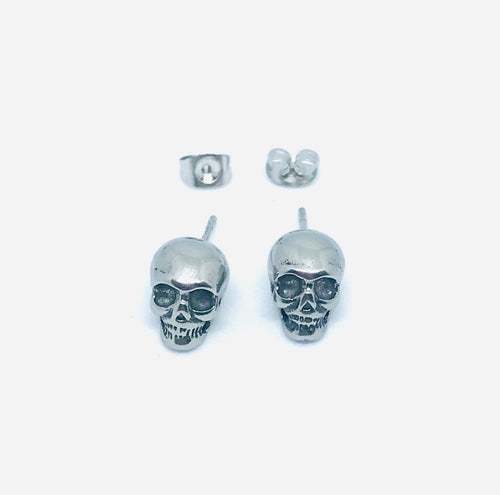 3D Skull Studs (Titanium Steel)