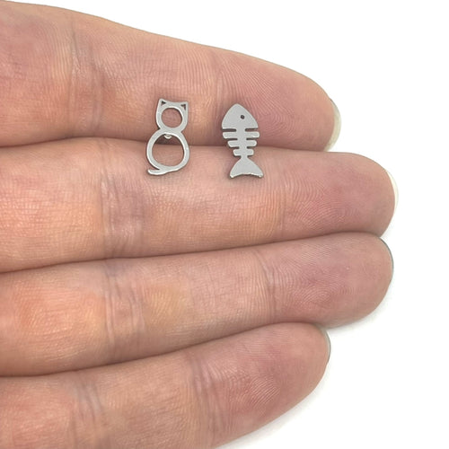 Hungry Zoe Studs (Stainless Steel)