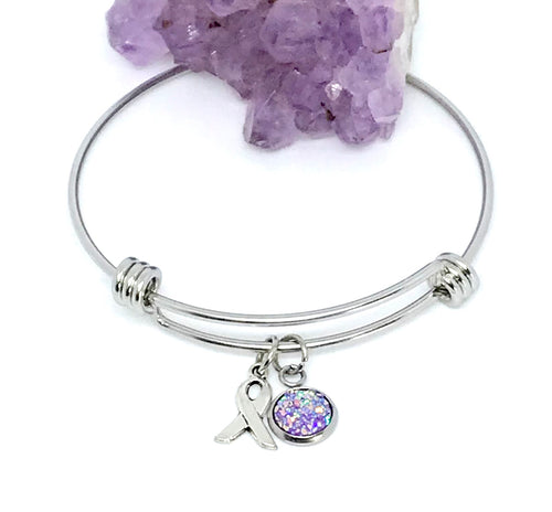 Cancer Research Bracelet (Stainless Steel)