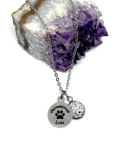 Unconditional Love 🐾 3-in-1 Necklace (Stainless Steel)