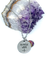 Load image into Gallery viewer, “No Matter Where” 3-in-1 Necklace (Stainless Steel)