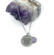 Load image into Gallery viewer, &quot;Only an Aunt&quot; 3-in-1 Necklace (Stainless Steel)