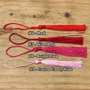 "Just One More Chapter" Bookmark with a Book (Choose Your Tassel)