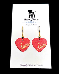 Valentine Drop Earrings