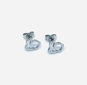 Bunny Studs (Stainless Steel)