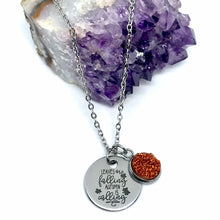 Load image into Gallery viewer, “The LEAVES are falling AUTUMN is calling” 3-in-1 Necklace (Stainless Steel)