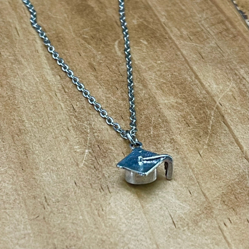 Graduation Cap Necklace