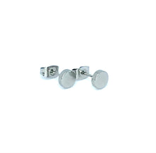 Load image into Gallery viewer, Double Mixed Set of 6mm Minimalist Round Studs (Stainless Steel)