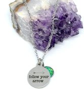Load image into Gallery viewer, “Follow Your Arrow” 3-in-1 Necklace (Stainless Steel)
