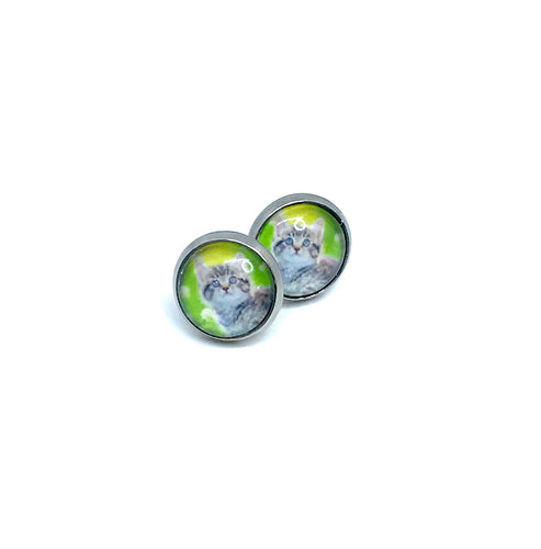 10mm Willow Cat Studs (Stainless Steel)
